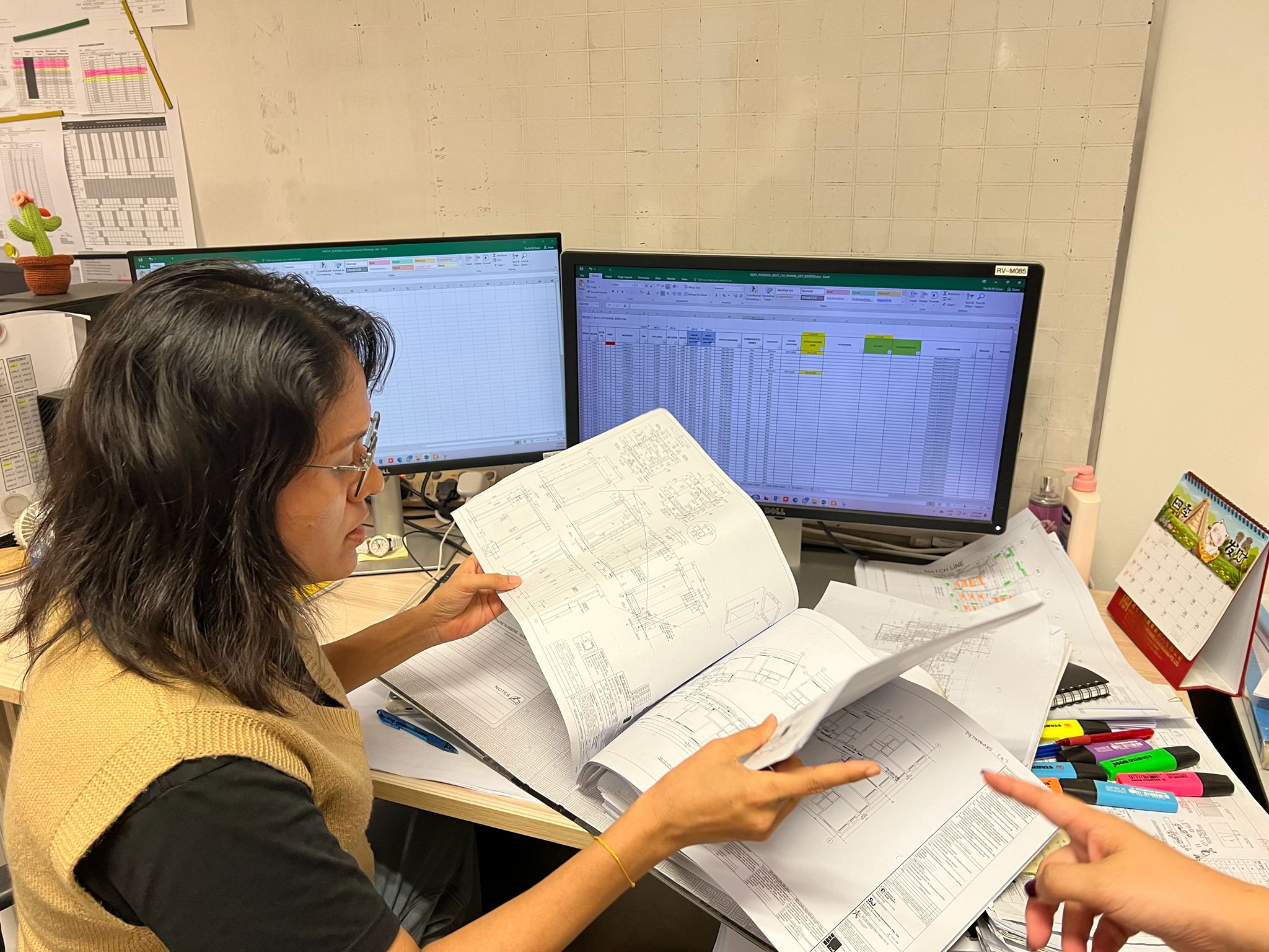 Production planning from drawings